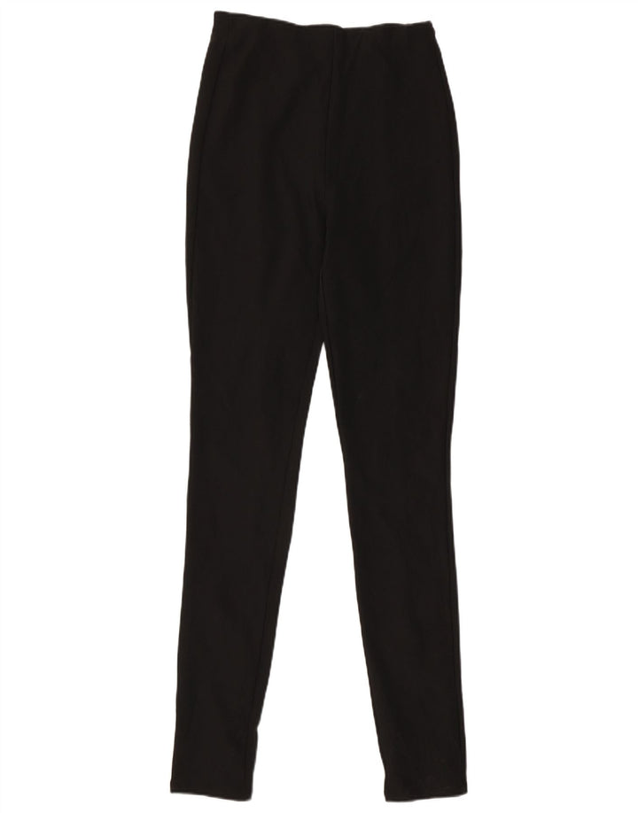 Legginsy damskie Zara UK 16, duże, czarne, poliestrowe
