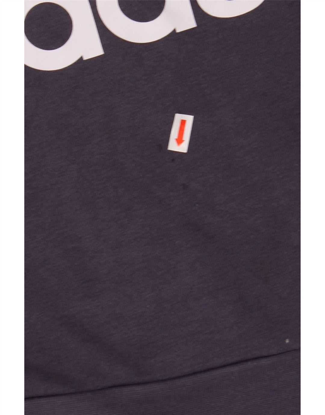 Bluza chłopięca ADIDAS z grafiką, 13-14 lat, granatowa, bawełniana