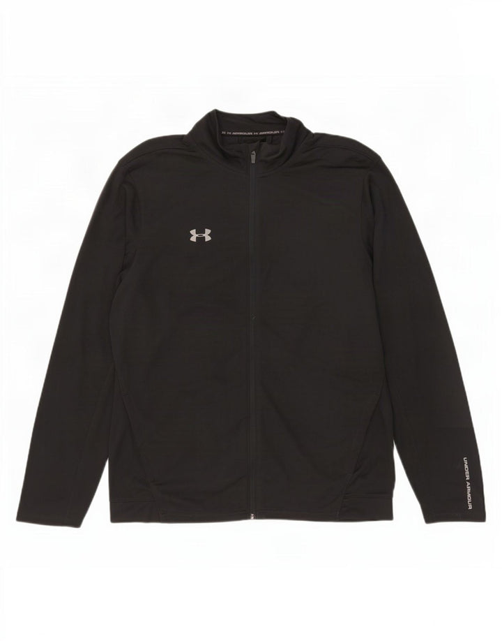 Męska kurtka dresowa Under Armour XL, czarna, poliestrowa