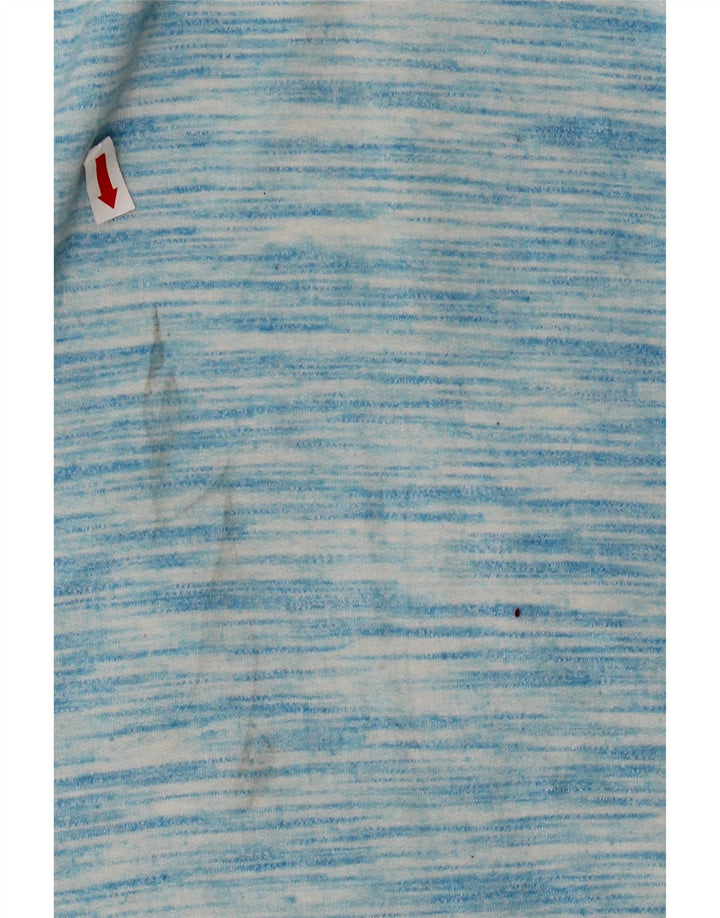 Damska bluza CHAMPION UK 14 Średni niebieski nakrapiany sztuczny jedwab