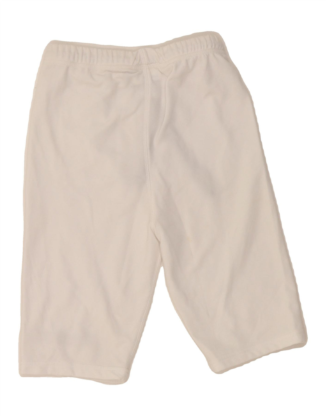 HUMMEL Womens Graphic Sport Shorts UK 10 Small  White Polyester Vintage Hummel and Second-Hand Hummel from Messina Hembry 