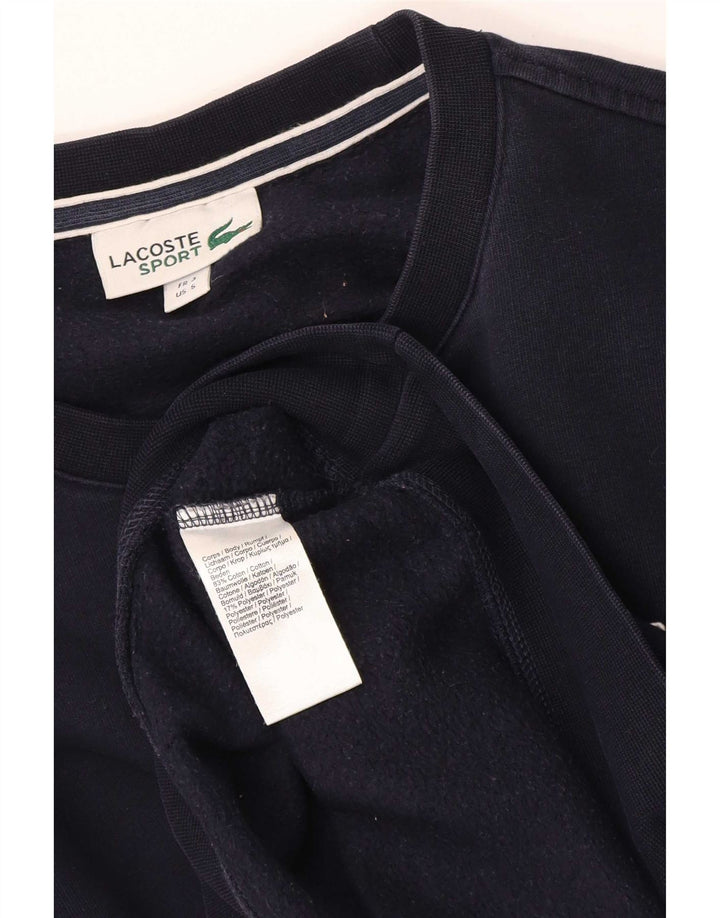 Bluza męska Lacoste, rozmiar 3, mała, granatowa, bawełniana