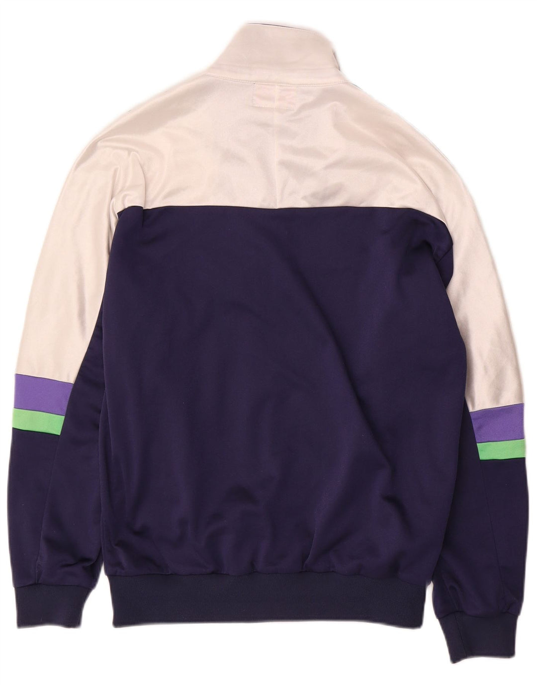 Pełny dres damski Asics IT 46, duży, granatowy, blokowy poliamid