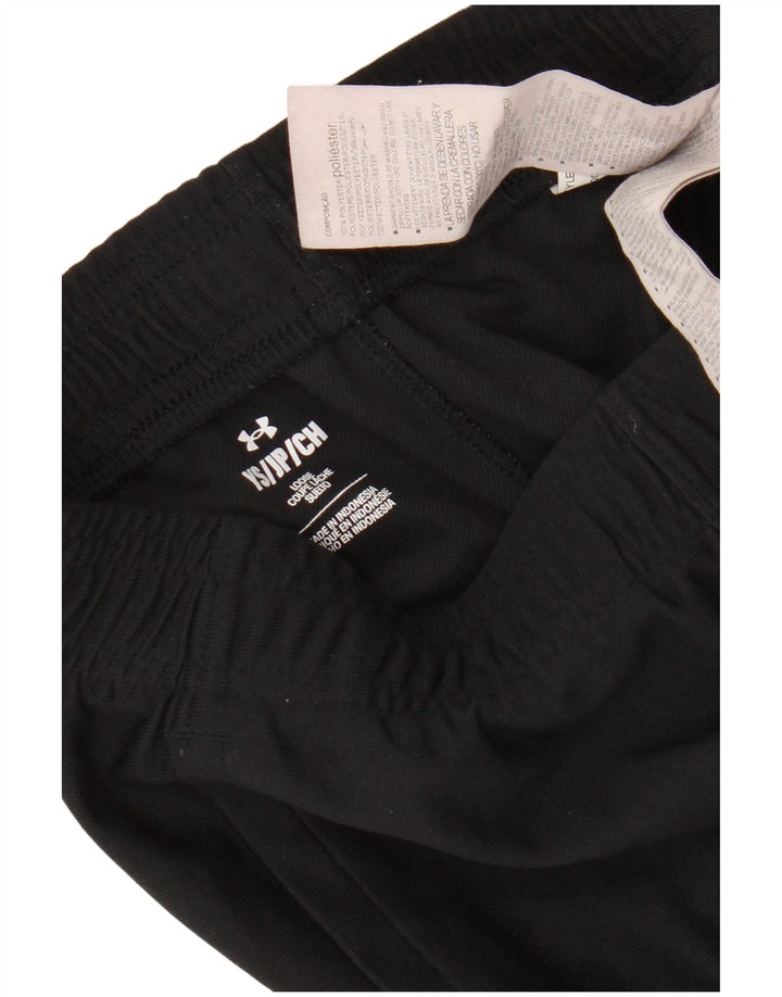 Spodnie dresowe Under Armour dla dziewczynki 7-8 lat, małe, czarne, poliestrowe
