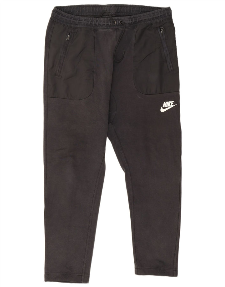 Męskie spodnie dresowe Nike XL, czarne, bawełniane