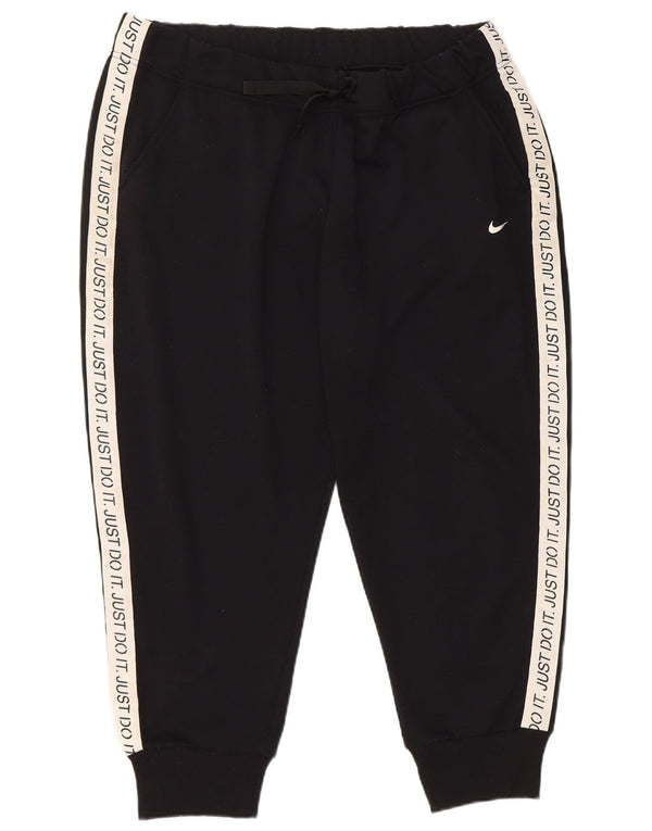 Damskie spodnie dresowe Nike Dri Fit Joggers UK 16, duże czarne