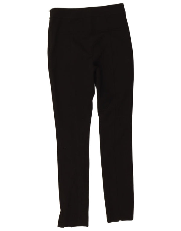 Spodnie damskie Reiss Slim Casual UK 10 Small W28 L30 Czarny poliester