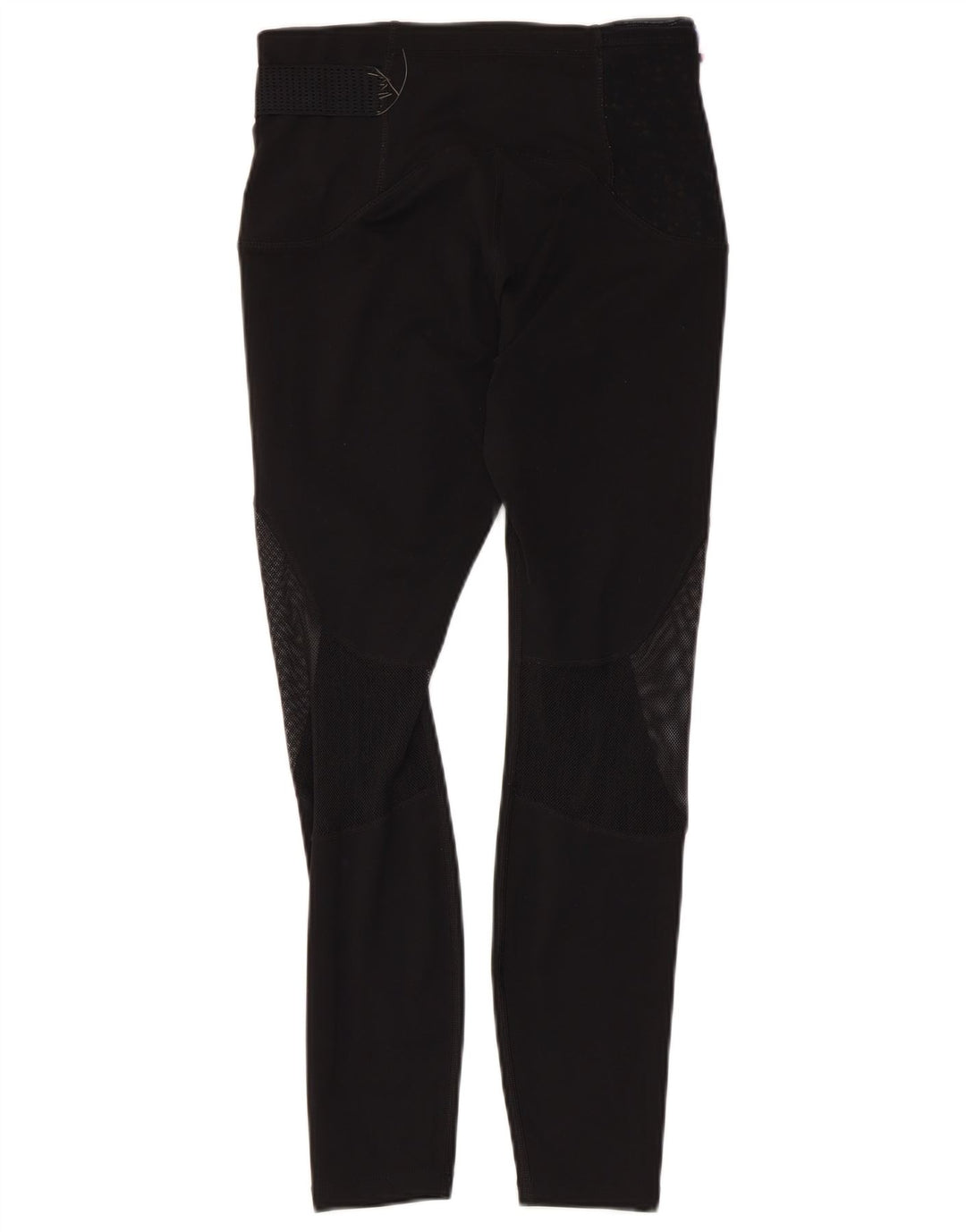Damskie legginsy NIKE Dri Fit UK 8, małe, czarne, poliestrowe