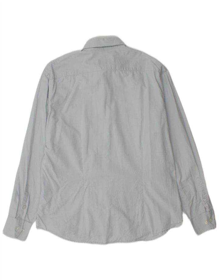 Koszula męska FRED PERRY Slim Fit 2XL, niebieska, bawełniana