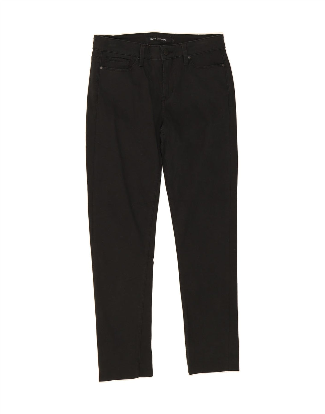 CALVIN KLEIN Womens Slim Jeans US 4 XS W27 L28 Black Cotton Vintage Calvin Klein and Second-Hand Calvin Klein from Messina Hembry 