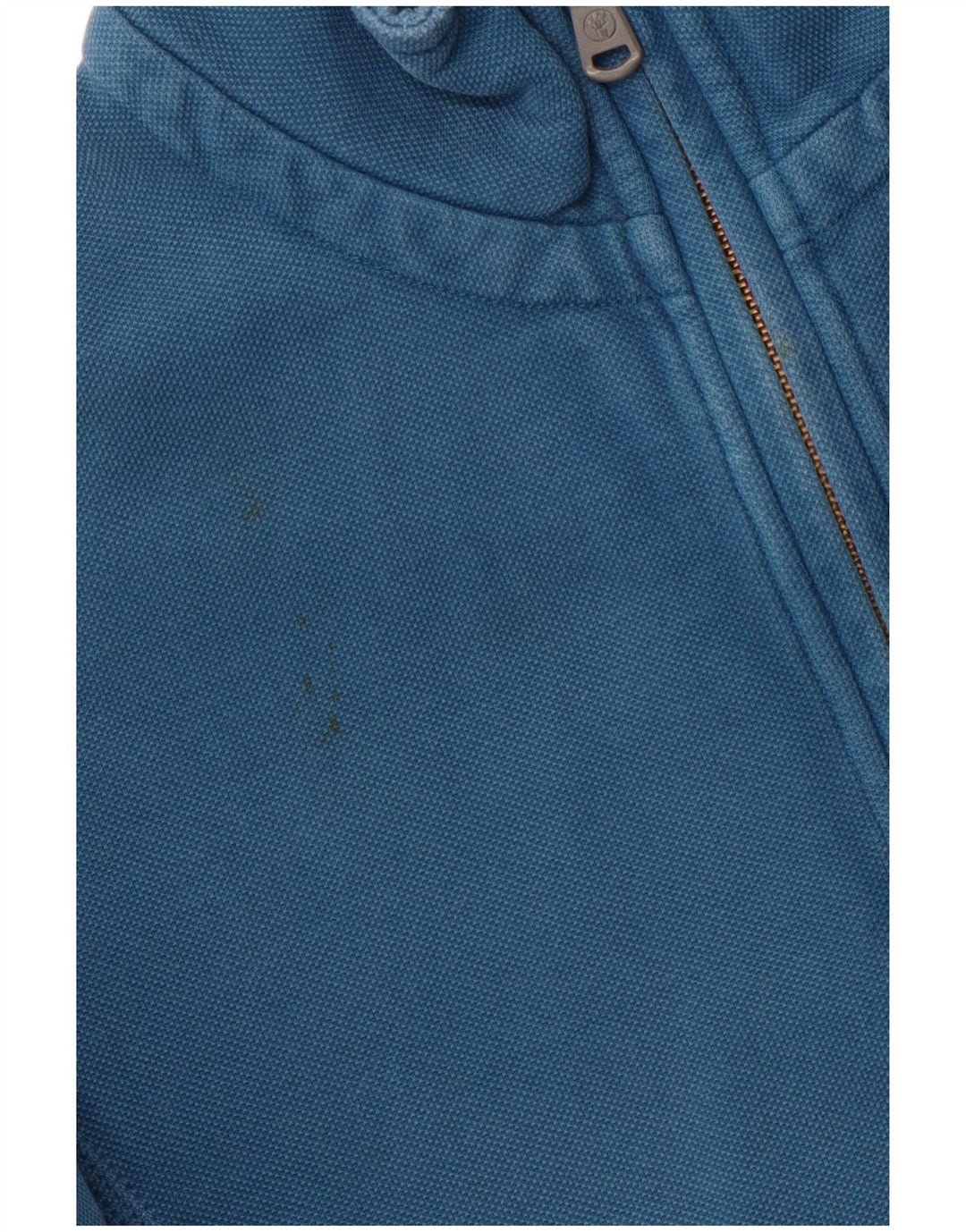 Męska bluza z zamkiem błyskawicznym FAT FACE, średnioniebieska, bawełniana