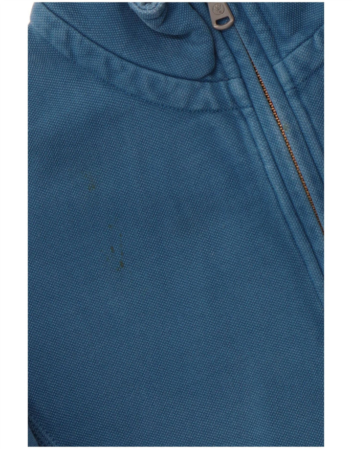 Męska bluza z zamkiem błyskawicznym FAT FACE, średnioniebieska, bawełniana