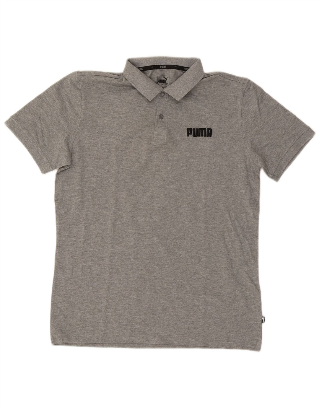 Męska koszulka polo PUMA, średnioszara