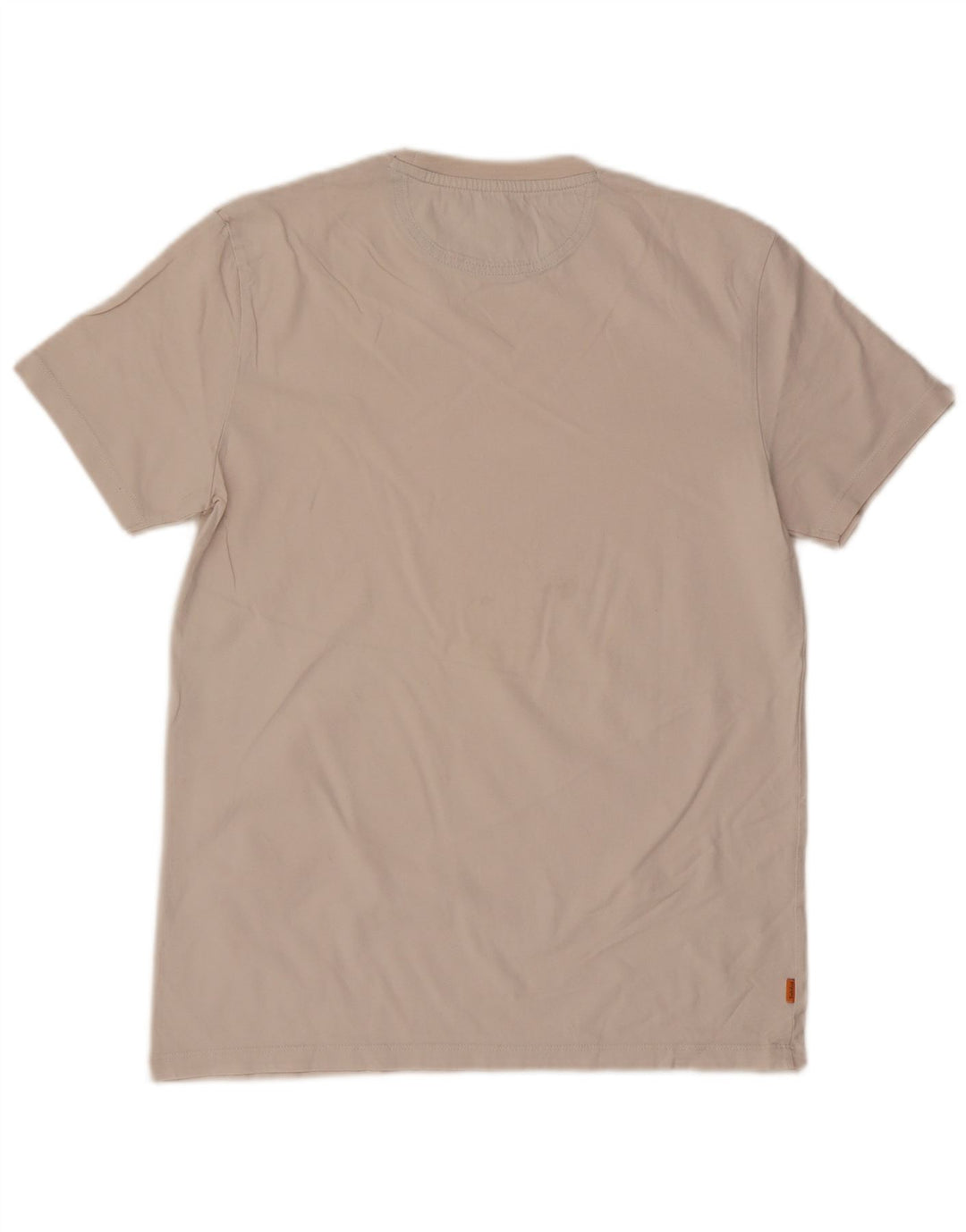 T-shirt męski slim fit Timberland, średni, w kolorze złamanej bieli