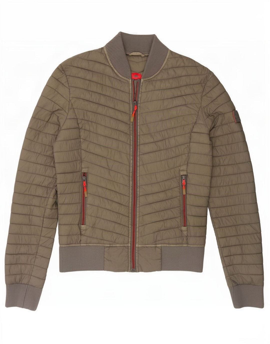 Damska ocieplana kurtka Superdry UK 6 XS, nylon khaki