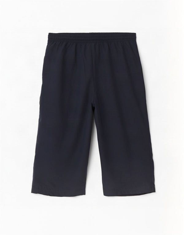 Damskie spodenki sportowe Adidas Bermudy UK 12 Średni granatowy poliester