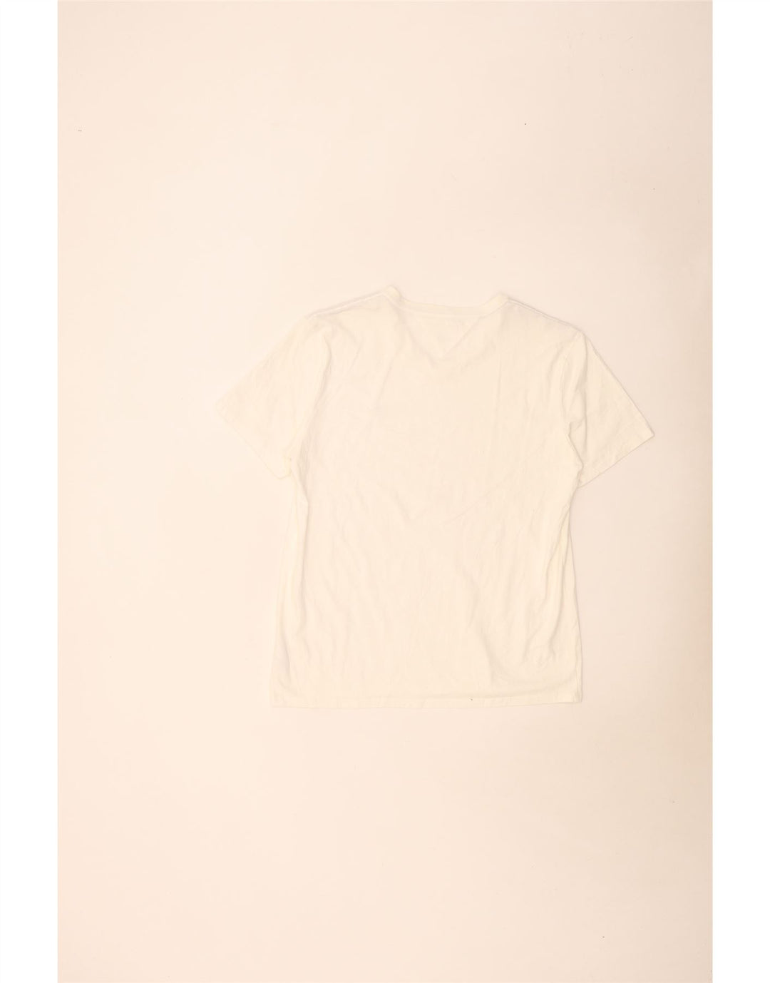 T-shirt męski Tommy Hilfiger, duży, biały, bawełniany