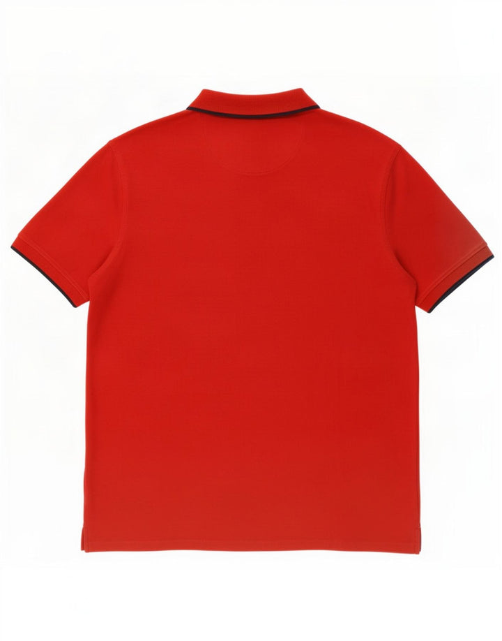 US Polo Assn. Koszula męska 2XL czerwona bawełniana