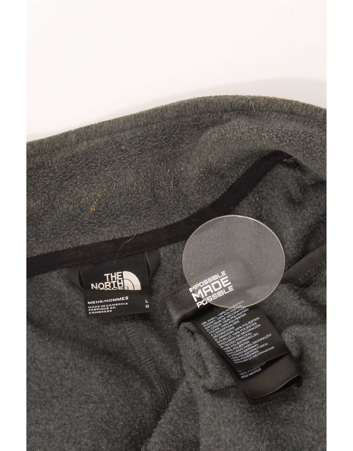 Męska kurtka polarowa The North Face Liner UK 40, duża, szara, z poliestru