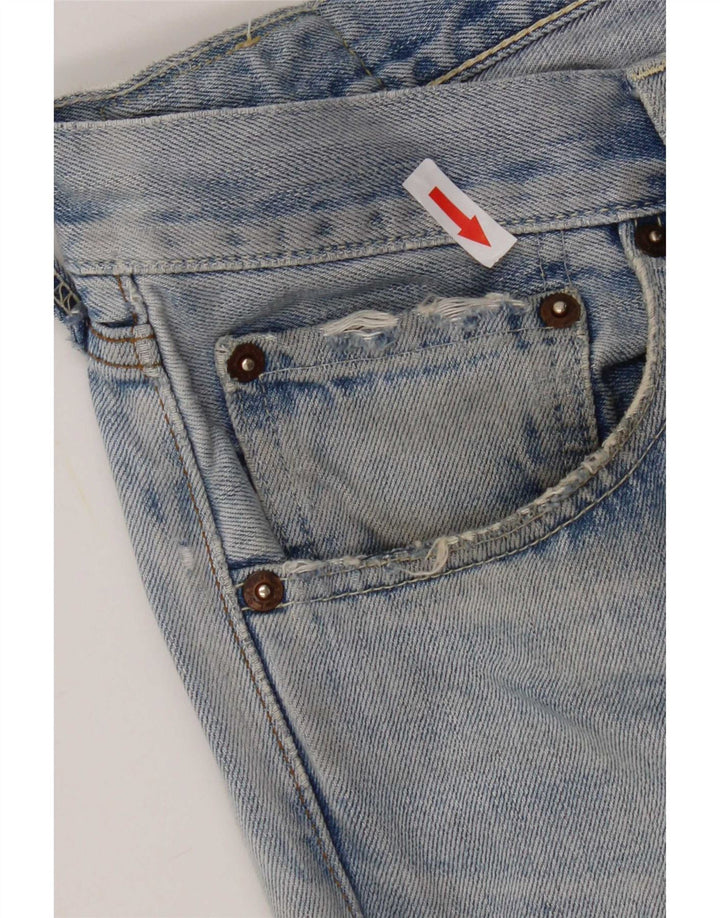 Męskie jeansy Levi's 503 w trudnej sytuacji W32 L33 Niebieskie