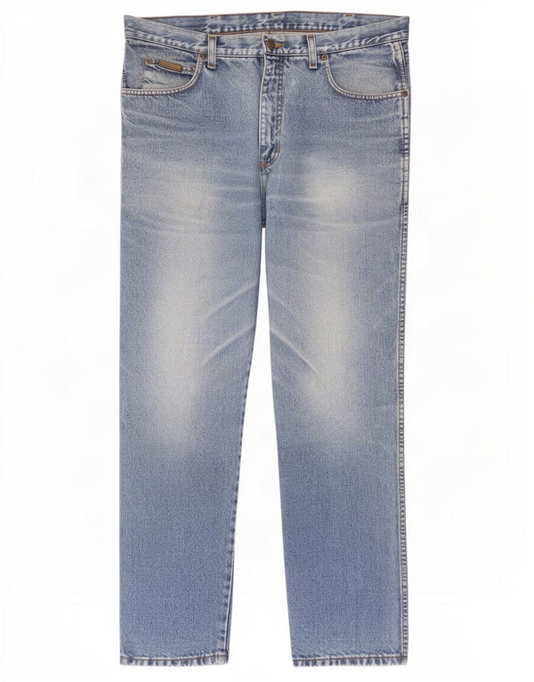 Męskie jeansy Wrangler Ohio Straight W36 L32 Niebieskie bawełniane