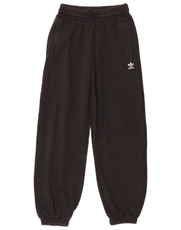 Damskie spodnie dresowe Adidas Joggers UK 10 Małe, szare, bawełniane