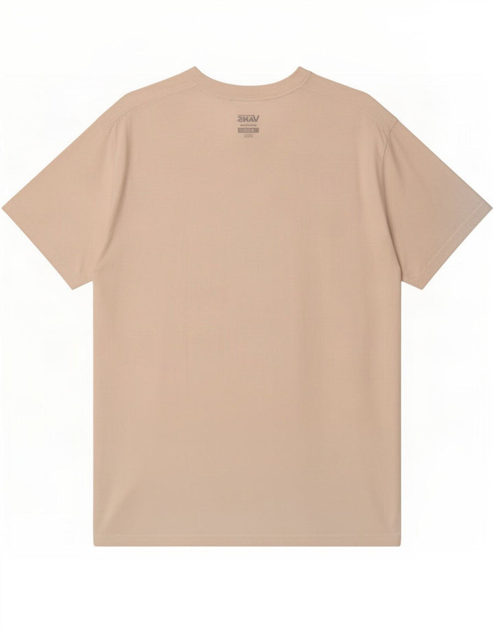 Męska koszulka t-shirt Vans o klasycznym kroju, średnia, biała, bawełniana
