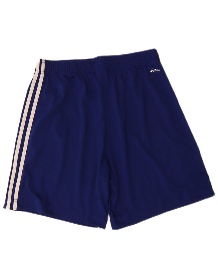 Męskie spodenki sportowe Adidas Aeroready, duże, niebieskie, z poliestru