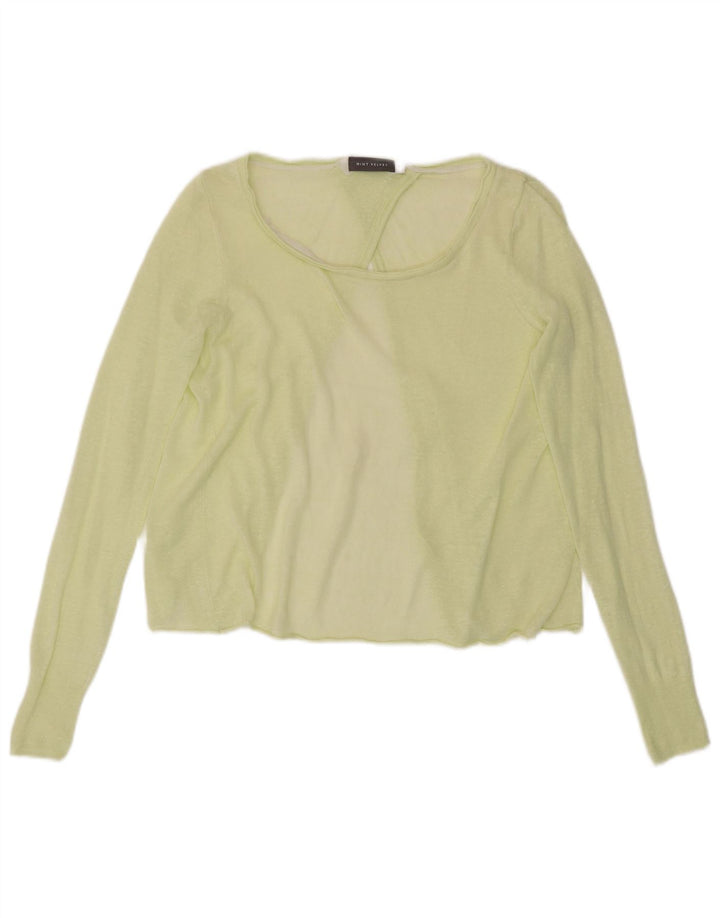 Damski top z długim rękawem MINT VELVET UK 8 Small Green