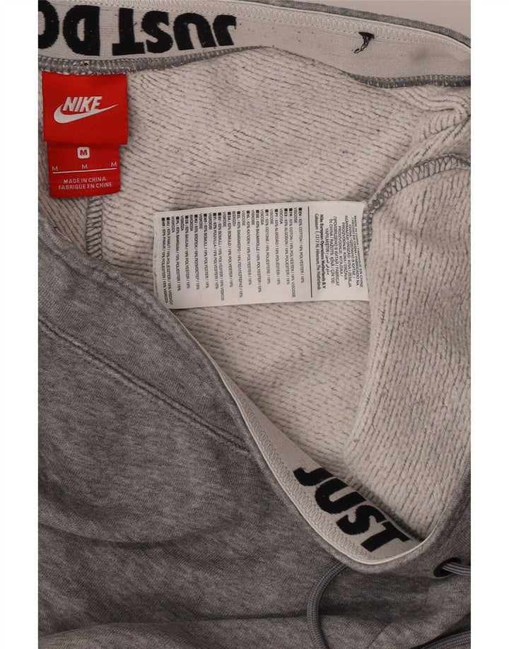 Męskie spodnie dresowe Nike, średnioszare, bawełniane