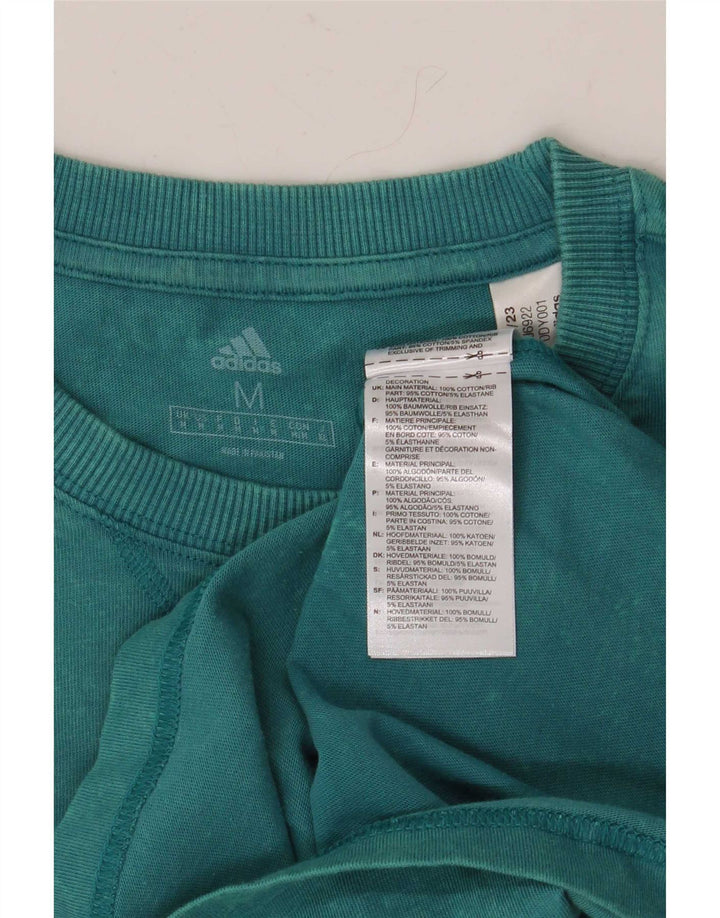 Adidas Męska koszulka Top Medium Blue Cotton