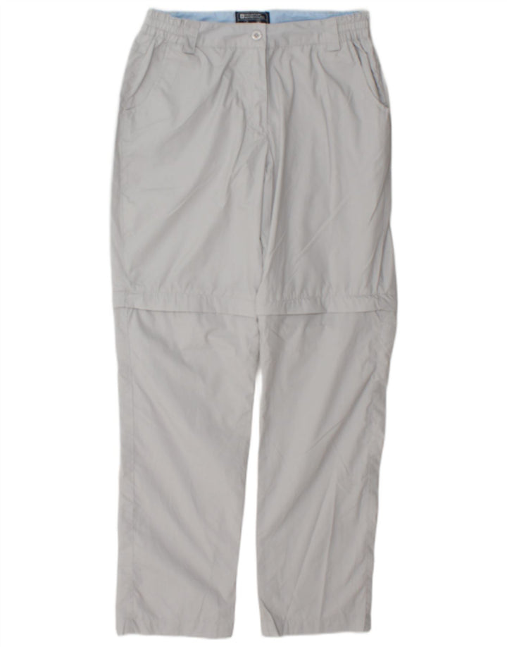 Damskie spodnie chino Mountain Warehouse UK 8 Small W27 L30 Szary poliester