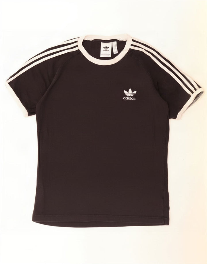 Adidas Męski T-shirt Top Średni Czarny Bawełniany