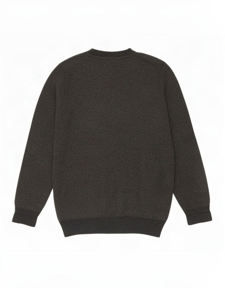 Męski sweter Element z okrągłym dekoltem XL, szary, nakrapiany