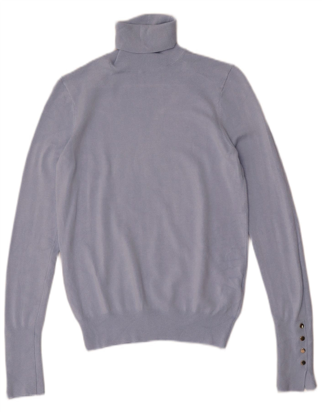 Damski sweter z golfem Zara UK 10 Small Blue Wiskoza