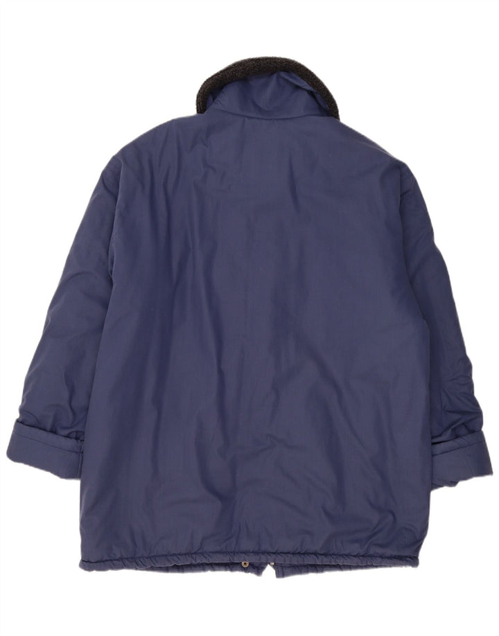 Damska kurtka wiatrówka VINTAGE UK 20 2XL Granatowy poliester