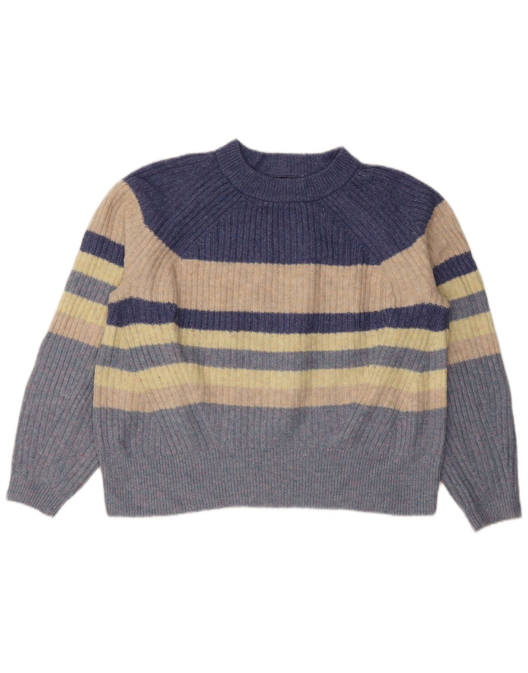 Sweter damski Marks & Spencer z okrągłym dekoltem, UK 14, średni, wielokolorowy