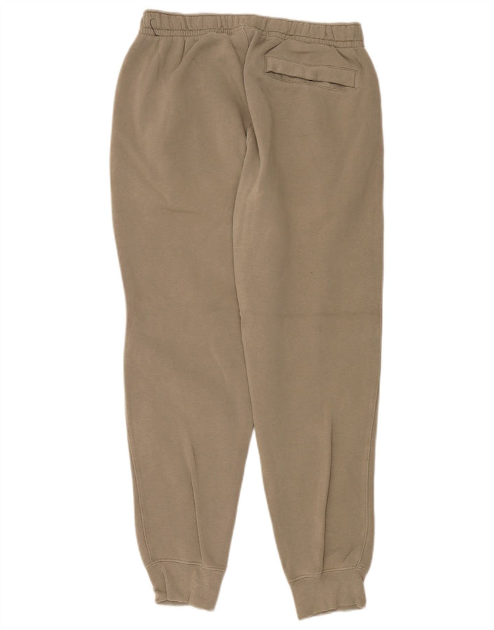Męskie spodnie dresowe Nike, joggery, małe, bawełniane w kolorze khaki