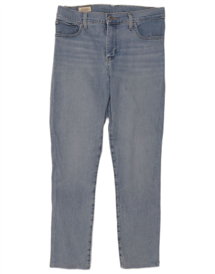 Damskie jeansy skinny LEVI'S W32 L28 Niebieskie