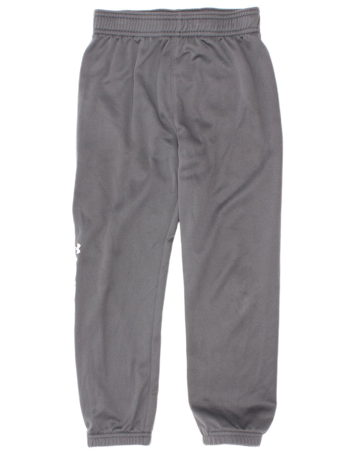 Chłopięce spodnie dresowe Under Armour Graphic w wieku 5-6 lat, szare