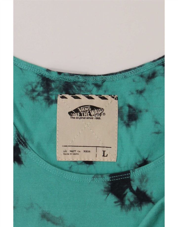 Męska kamizelka Vans, duża, szara tkanina Tie Dye