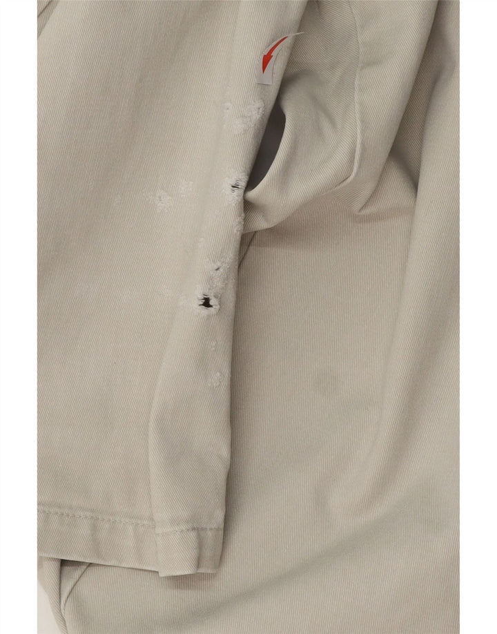 Męskie spodnie Chino Bootcut Calvin Klein W34 L32 Beżowe