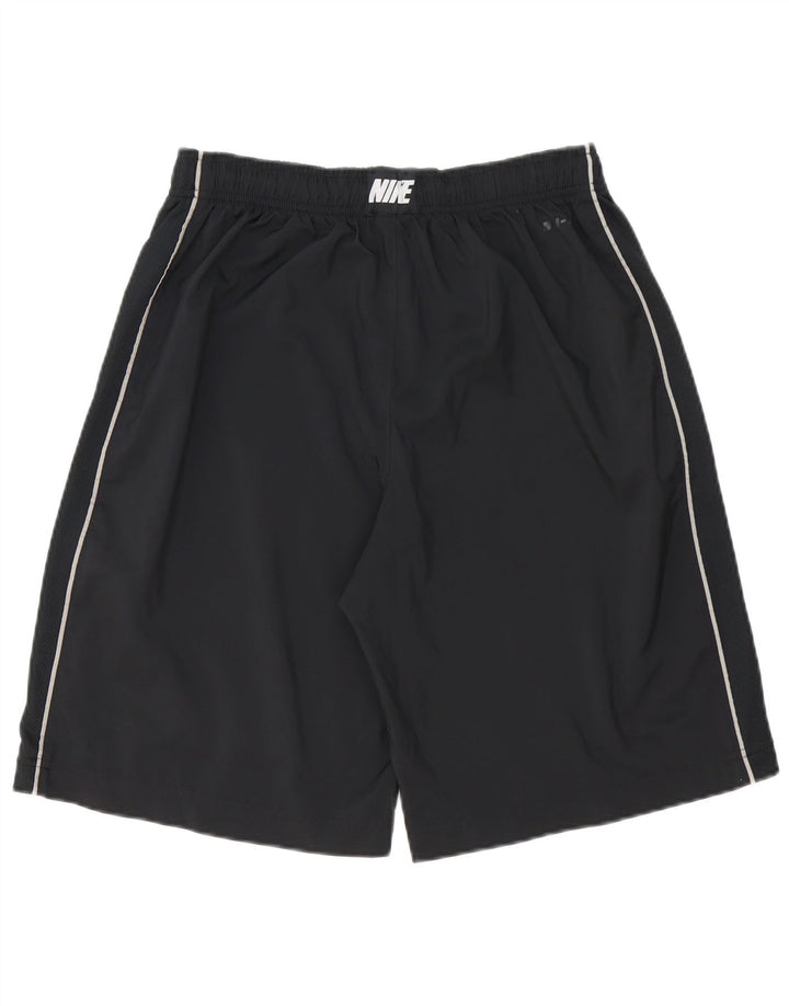 Męskie spodenki sportowe Nike Dri Fit, średni czarny poliester