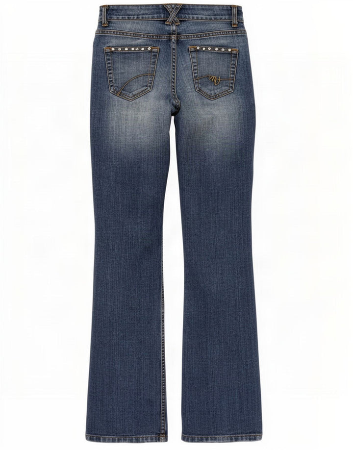Damskie dżinsy Tommy Hilfiger w trudnej sytuacji US 4 małe W26 L33 niebieskie