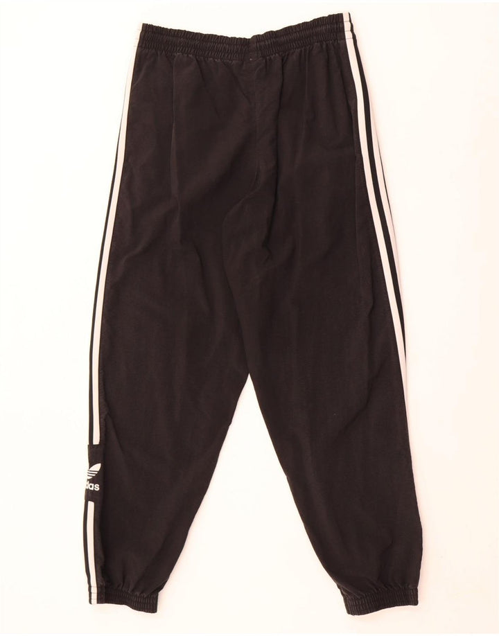 Damskie spodnie dresowe Adidas Joggers UK 14, duże, czarne, poliestrowe