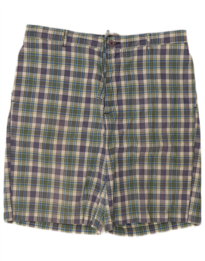 Męskie szorty Chino Regular W38 XL Woolrich, bawełniana krata