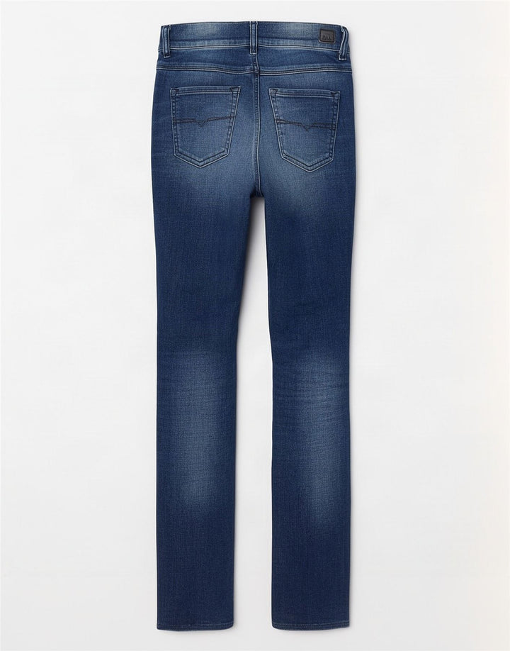 Damskie jeansy Diesel w trudnej sytuacji W24 L27 Niebieskie bawełniane