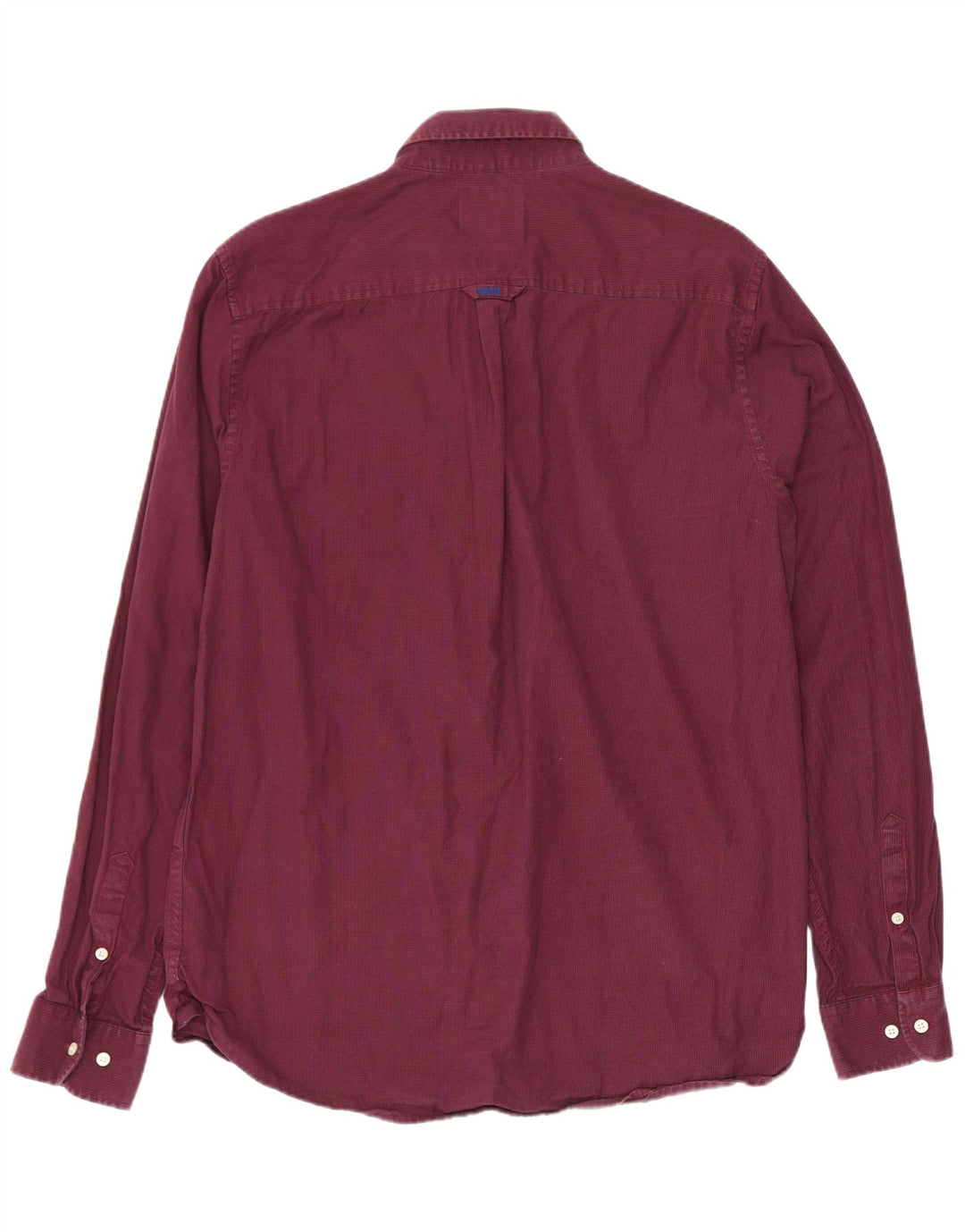 Koszula męska Superdry, duża, bordowa, bawełniana w pepitkę