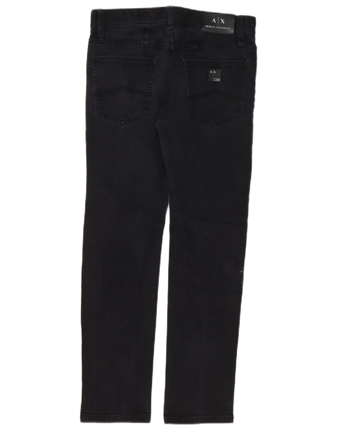 Damskie jeansy Armani Exchange W31 L29 Czarne bawełniane