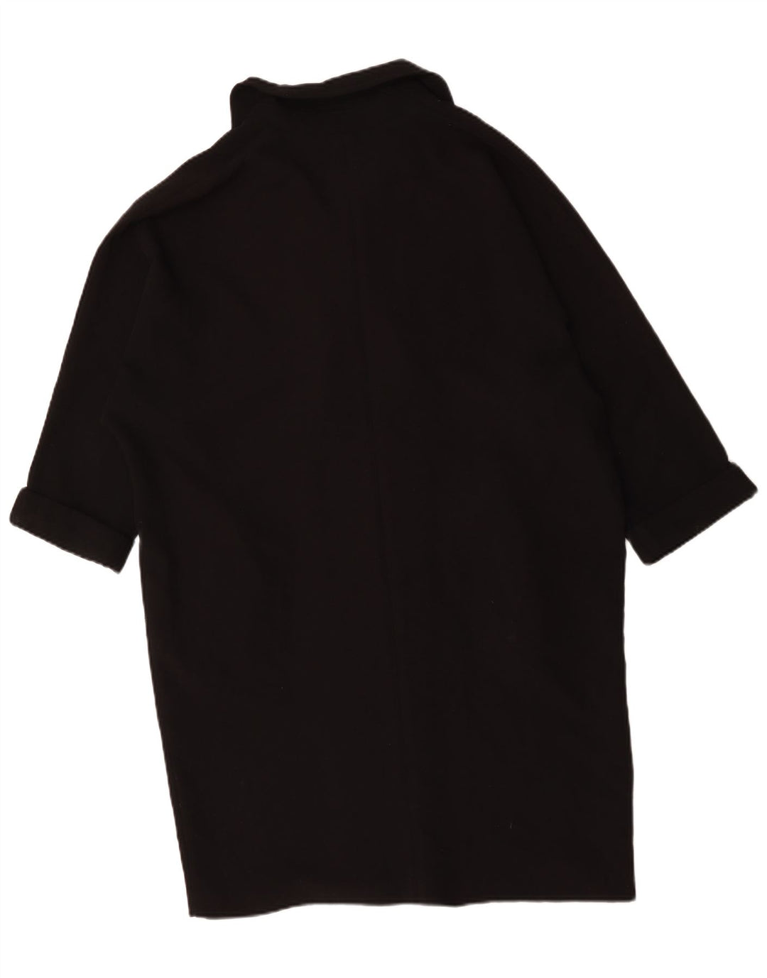 Topshop damski płaszcz oversize UK 14, duży, czarny poliester